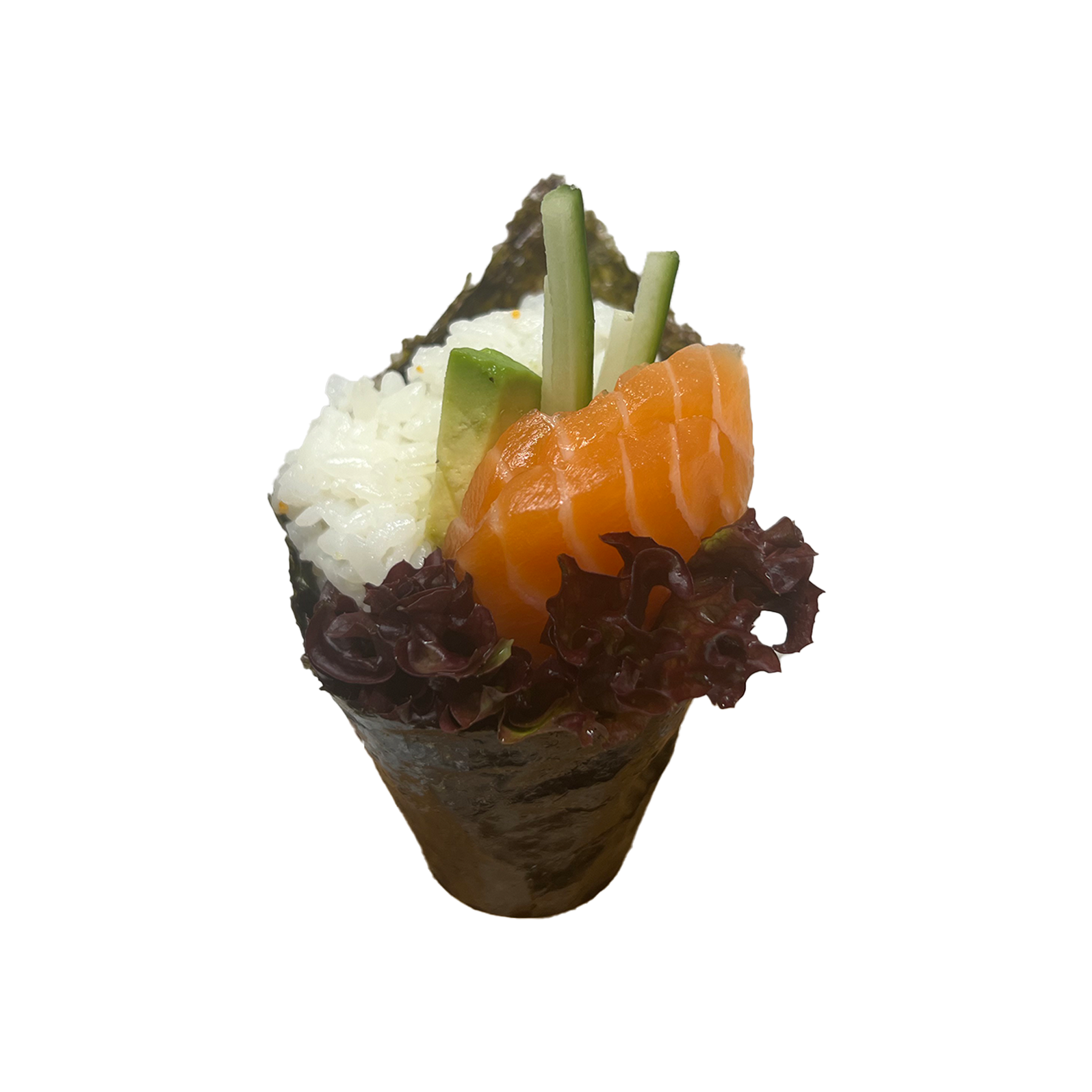 Salmon temaki