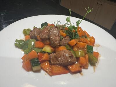 91. Gewokte Beef